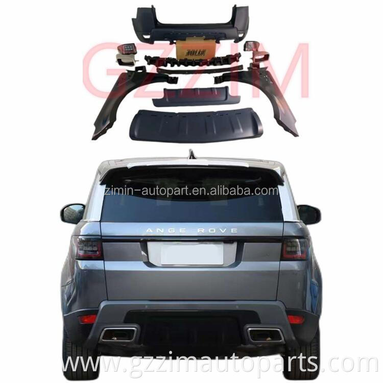 Plastic Front Rear Bumper Grille Body Kits Body Kits For 2014-2017 Range Rover Sport Up 2020 Body Kit